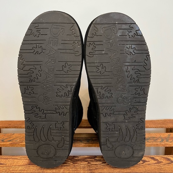Bearpaw Prim III NeverWet Black Wool Blend Shearling Lined Suede Boots W… - Picture 6 of 10